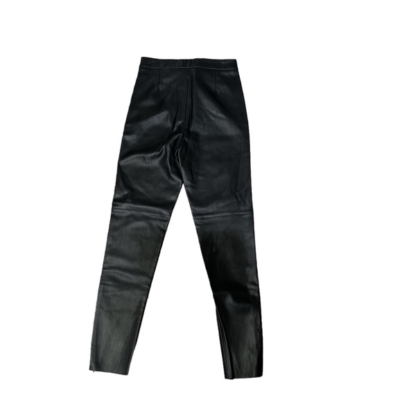 Zara Faux Leather High Rise Legging Size S - Picture 6 of 9